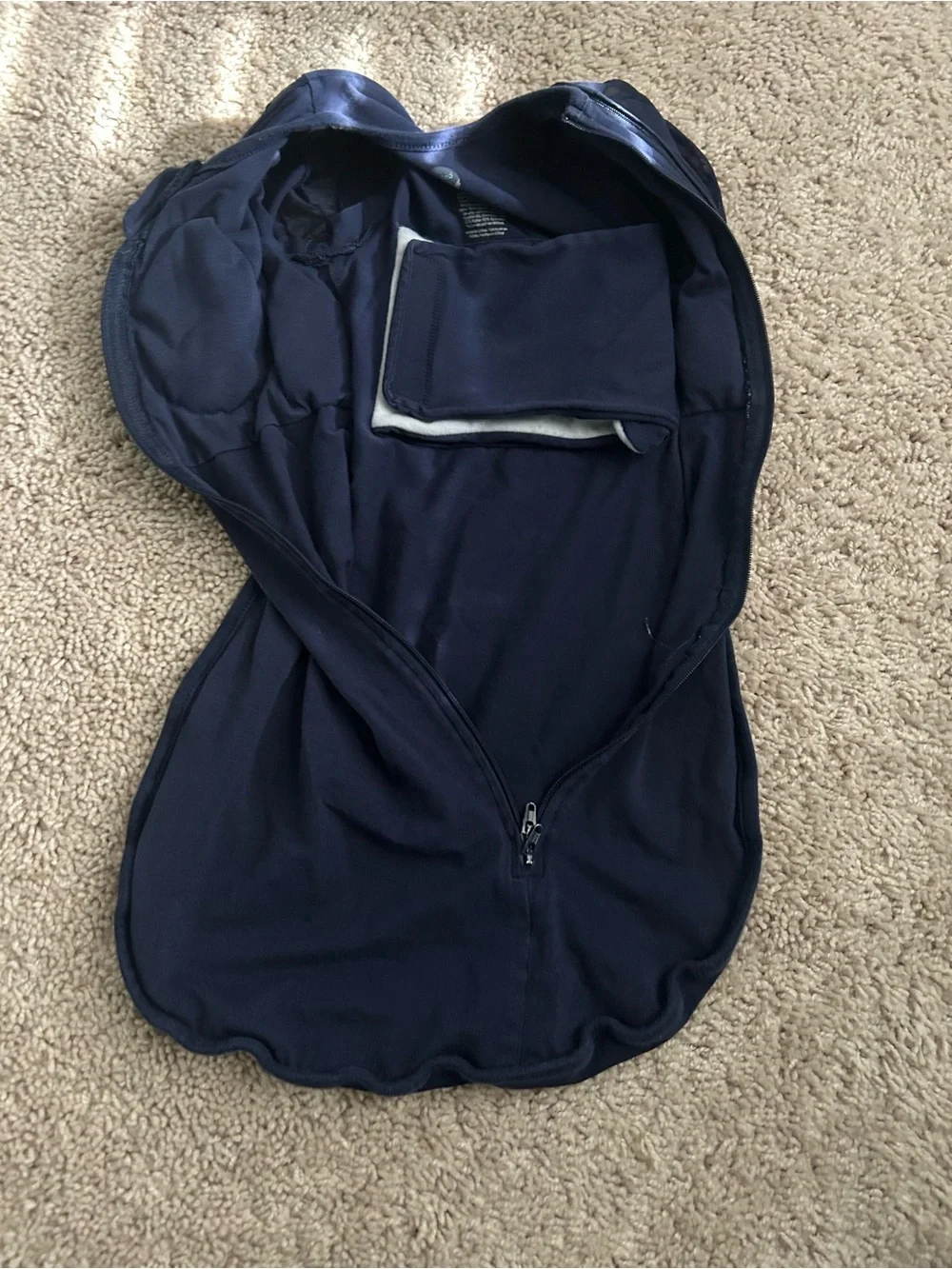 Nested Bean Navy Infant Sleep Sack Zen One Classic